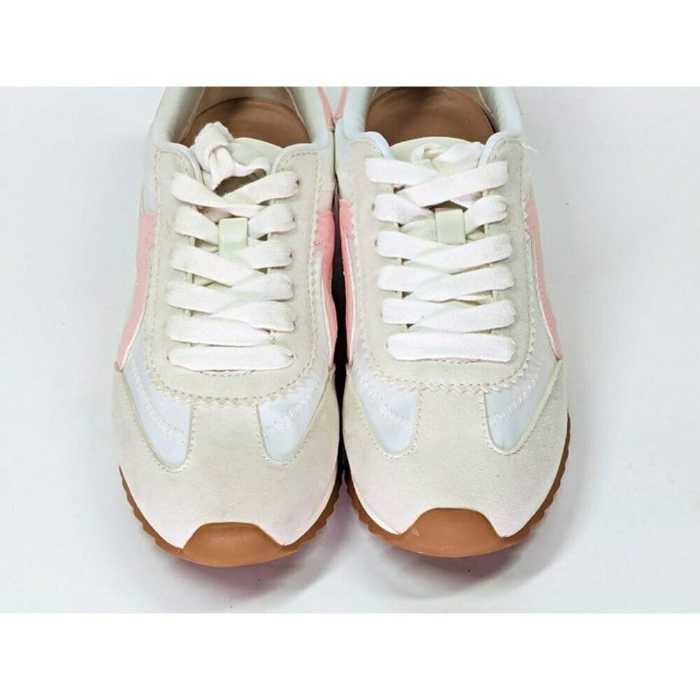 On 34th Women's Madisonn Colorblock Sneakers Tan/Pink/Bone Size 5 (MSRP $80) - Picture 6 of 12